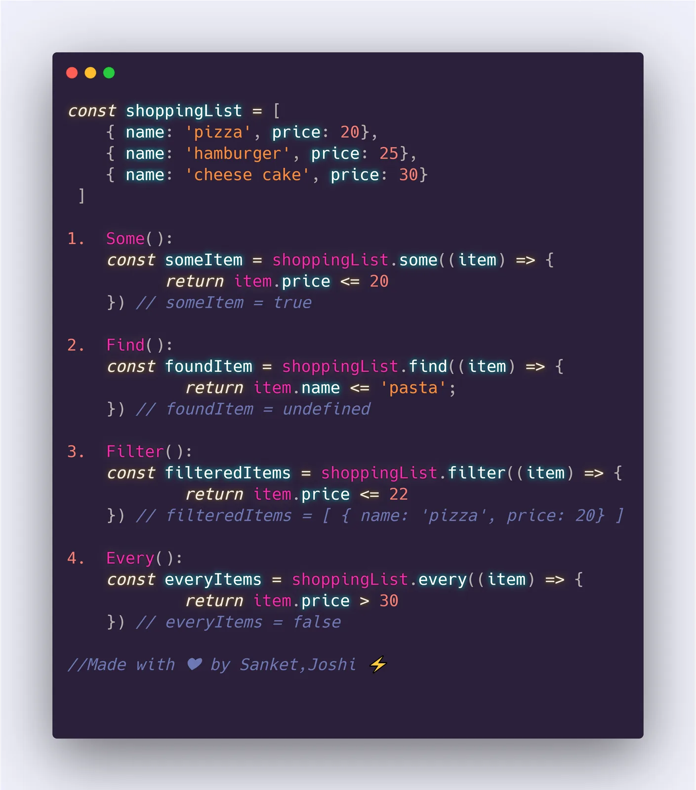 Diagram: JavaScript Array Manipulation